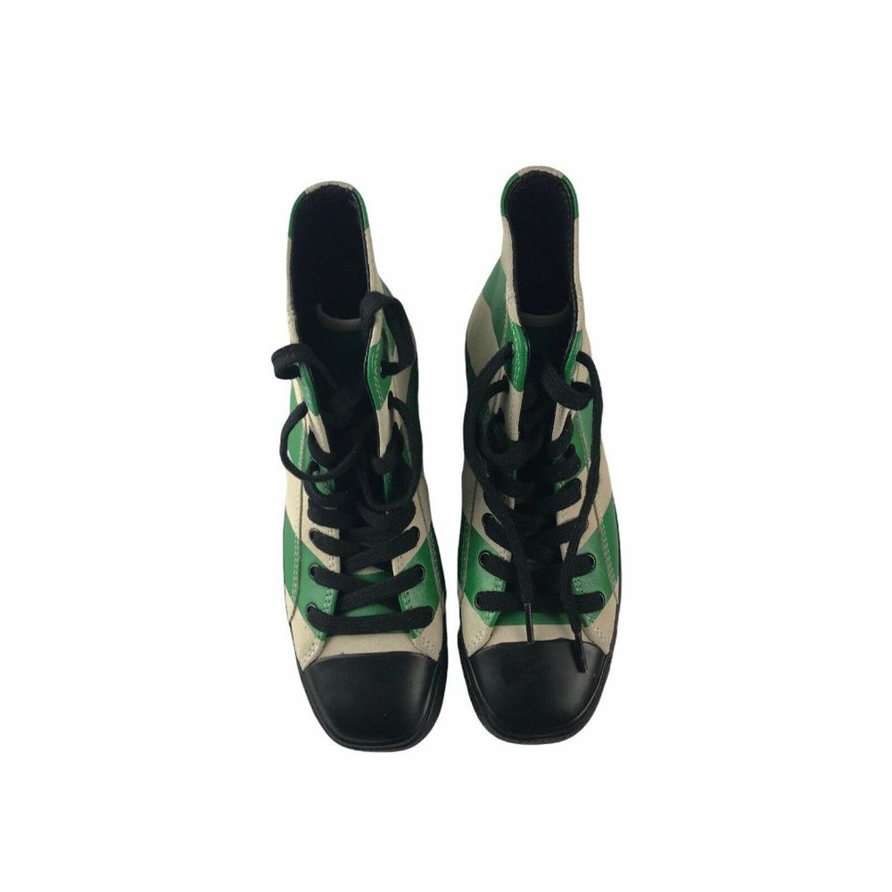 CALVIN KLEIN Carizma High Top Striped Suede Sneake - Picture 6 of 12